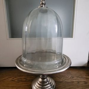 Z Gallerie cake stand with dome